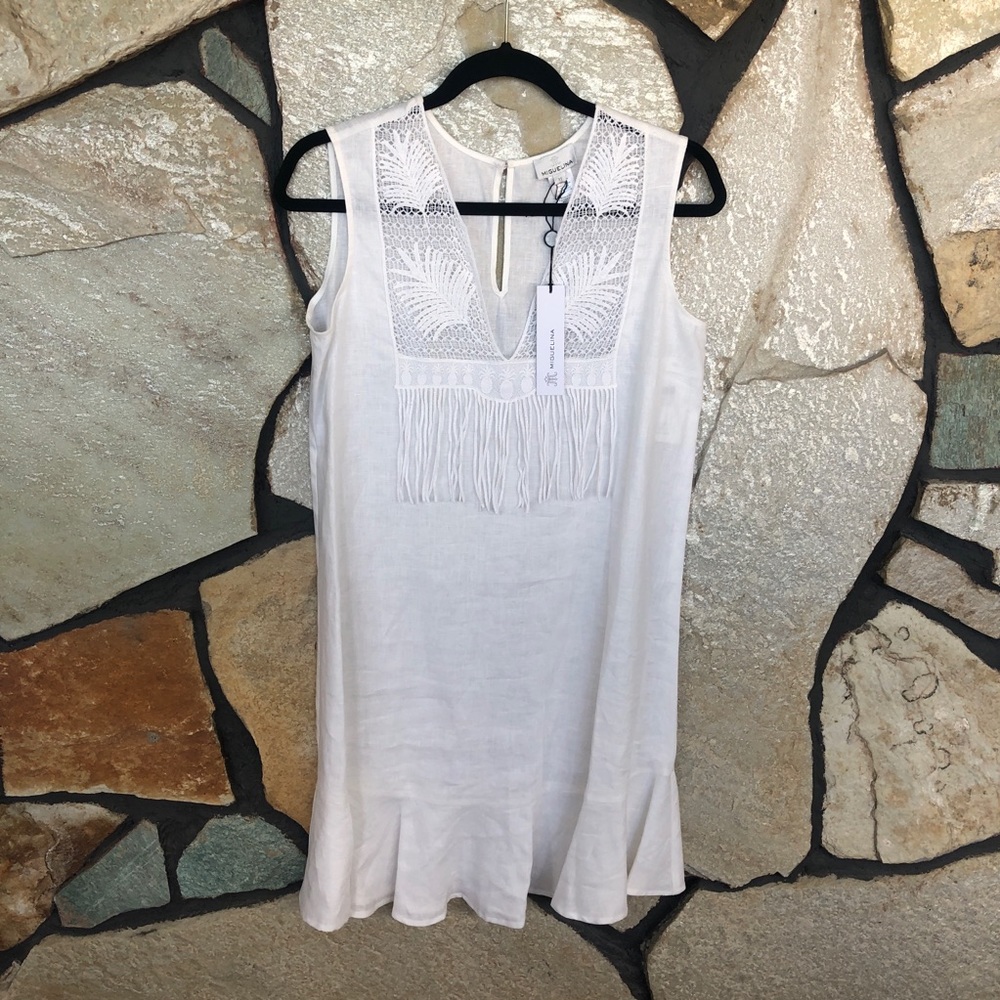 Miguelina Linen dress
